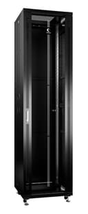 Шкаф напольный 19" 47U Cabeus SH-05C-47U60/60-BK