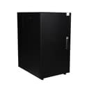 Шкаф нап. 19", 20U 600х800, перед. дв. мет, задн. стен., мет, чер. Datarex DR-710011