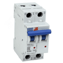 Выключатель автоматический двухполюсный 2А Z 6кА DCBM63-2Z2-DC-УХЛ3 КЭАЗ Optima