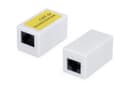 Проходной адаптер Cabeus CA-8p8c-C5e-WH (RJ45-RJ45, CAT.5E, UTP) (7982c)