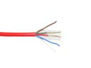 Кабель сигнальный экранированный КПСЭнг А FRLS 2x2x0.5мм2 (0.8мм) 200м красный NETKO SIC5870OX4F