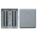 Коробка распределительная КРТП-10 на 2х10 пар контактов, 120х100х22мм (ИП Раченков А.В.)