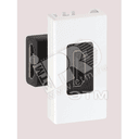 Разъем HDMI 22.5х45мм (мама-мама) алюминий K129B-8 Simon