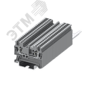 Клемма TC 1-1 пружинная, сечение 1,5 мм. кв., серая