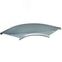 Крышка на угол CPO 90 горизонтальный 90° осн.50, горячеоцинкованная в комплекте с метизами и пластинами PTCE