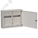 TITAN 5 Корпус металлический ЩРн-48 (2х24) 460х570х140мм IP31 серый (одна дверь) IEK