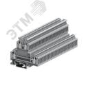 Клемма UKD 2-2 винтовая 2-уровневая, сечение 4 мм. кв., серая