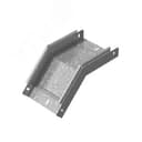 Угловой соединитель внешний 45 град. к лотку 200х100, толщина 1,0 мм, Сендзимир цинк