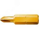 Бита 851/1 RDC PH алмазное покрытие узкий стержень для саморезов для гипсокартона хвостовик 1/4 C 6.3 PH 2X25 мм