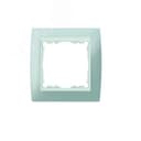 Рамка на 4 поста, S82, пастель серая - белый