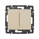 VALENA Переключатель двухклавишный на 2 направления в рамку слоновая кость 774308 LEGRAND
