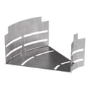 Угол горизонтальный изменяемый 0-45 градусов Стандарт 200х100 Промрукав