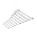 Набор ключей комбинированных 10шт. (10-30) хромированных