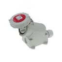 Розетка настенная 16A/400V/3P+N+E/IP67