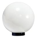 Светильник НТУ 06-100-01 "Шар" 400 Б 100Вт E27 IP55 опал ПММА /корпус плоск. черн. (инд. упак.) Элетех 1030480231