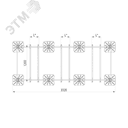 Опорная конструкция для установки оборудования TECHNORAPTOR FOOT 3000х1200 тип 1 HD КМ-профиль