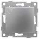 Выключатель самовозвратный Bravo 1кл, механизм, 10А, 250В, серебро