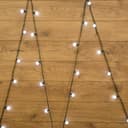 Гирлянда Шарики 25 мм 5м темнозеленый ПВХ 25 диодов цвет Белый Без контроллера 303555