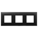 Рамка 3-м 6мод. Avanti «Черный матовый» DKC 4412906