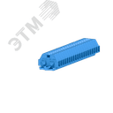 Клемма TB 1-1 с бок. подключ. с крепеж.фланцами, сечение 1,5 мм. кв., синяя SUPU