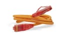Патч-корд U/UTP, 5е Hyperline PC-LPM-UTP-RJ45-RJ45-C5e-3M-LSZH-OR