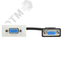 PRIMER РКМ-20-20-П Розетка мультимедийная VGA M/M (2 модуля) белая IEK