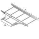 Ответвитель Т-образный для KLL, высота - 60 мм, ширина - 141 мм, кратность - 1шт, I6 - Нержавеющая сталь (316)