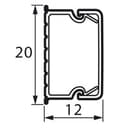 Кабель-канал METRA 20x12 Legrand (638192)