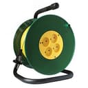 Удлинитель силовой на катушке 4 гнезда без заземления "СОЮЗ ПВС (2х2,5 мм) 4000 Вт, 20 м