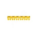 Кольцо маркировочное 4-6мм (O) черный/желтый CAB3 (300шт) Legrand Euro