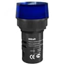 Лампа коммутационная ЛК-22 ADDS диам. 22мм LED синяя 220В AC