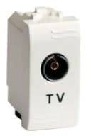 Розетка TV универсальная (с согласующим сопротивлением), черный RAL 7016 DKC (77721N)