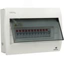 Щит распределительный встраиваемый ЩРв-12 IP42 металлический прозрачная дверь DBOXx