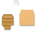 Крышка для двухуровневой клеммы на 2,5 кв.мм