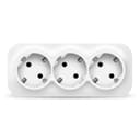 Розетка 3-м ОП 16А IP20 с заземл. бел. IONICH 1420