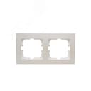 Vesna Рамка 2-ая гор-ая жемч. бел. перл. Lezard