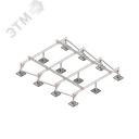 Опорная конструкция для установки оборудования TECHNORAPTOR STEELFOOT 2500х3000 тип 2 КМ-профиль