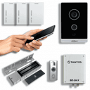 IP вызывная панель с поддержкой Wi-Fi в комплекте с замком, Smart-картами TS Mifare, кнопкой выхода и блоком питания DHI-VTO2211G-WP Wi-Fi TS-ML300 Dahua