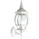 Светильник садовопарковый Feron 8101 восьмигранный на стену вверх 100W E27 230V белый 11095