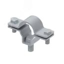 Держатель токоотвода HVI для настенного монтажа с помощью зажима с двумя болтами. Материал - горячеоцинкованная сталь. МА-902-ГЦ OSTEC