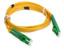 Шнур оптический duplex LC/APC-LC/APC 9/125 sm 1,5м LSZH Cabeus FOP(d)-9-LC/APC-LC/APC-1,5m