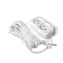 Удлинитель бытовой У6-011 М ПВС 2-0.75 2 гнезда 7м