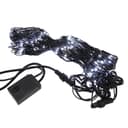 Гирлянда сеть светодиодная черный ПВХ 115м 160 диодов NN 215115