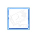 Вставка декоративная в 2701610-.., ...620-..., 630-..., 640-030, S27Pl, синий прозрачный Simon