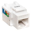 Модуль Keystone TERACOM PRO Cat.6 RJ-45 неэкранированный 110 IDC 90 градусов белый EKF