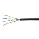 Кабель Skynet Standard UTP4 cat5е одножильный 305м Cu Проходит Fluke тест для наружных работ черный 1693219