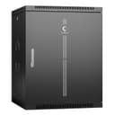 Шкаф настенный разобранный 19" 15U 600x450x769 Cabeus (SH-05F-15U60/45m-R-BK)