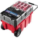 Ящик-тележка для инструмента "МЕГА БОКС" пластиковый, 24", Профессионал