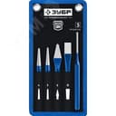 Набор шестигранных зубил и кернеров 5 предметов в чехле, Профессионал