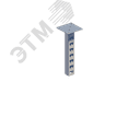 Стойка кабельная потолочная сдвоенная К1150П2ц УТ2,5 (s=2,0мм, s1=2,0мм) СОЭМИ